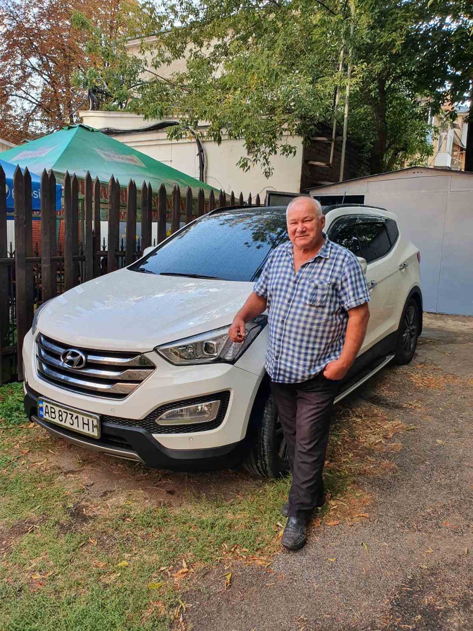 Hyundai Santa Fe 2014 — авто из Кореи под ключ, доставлено в Винницу